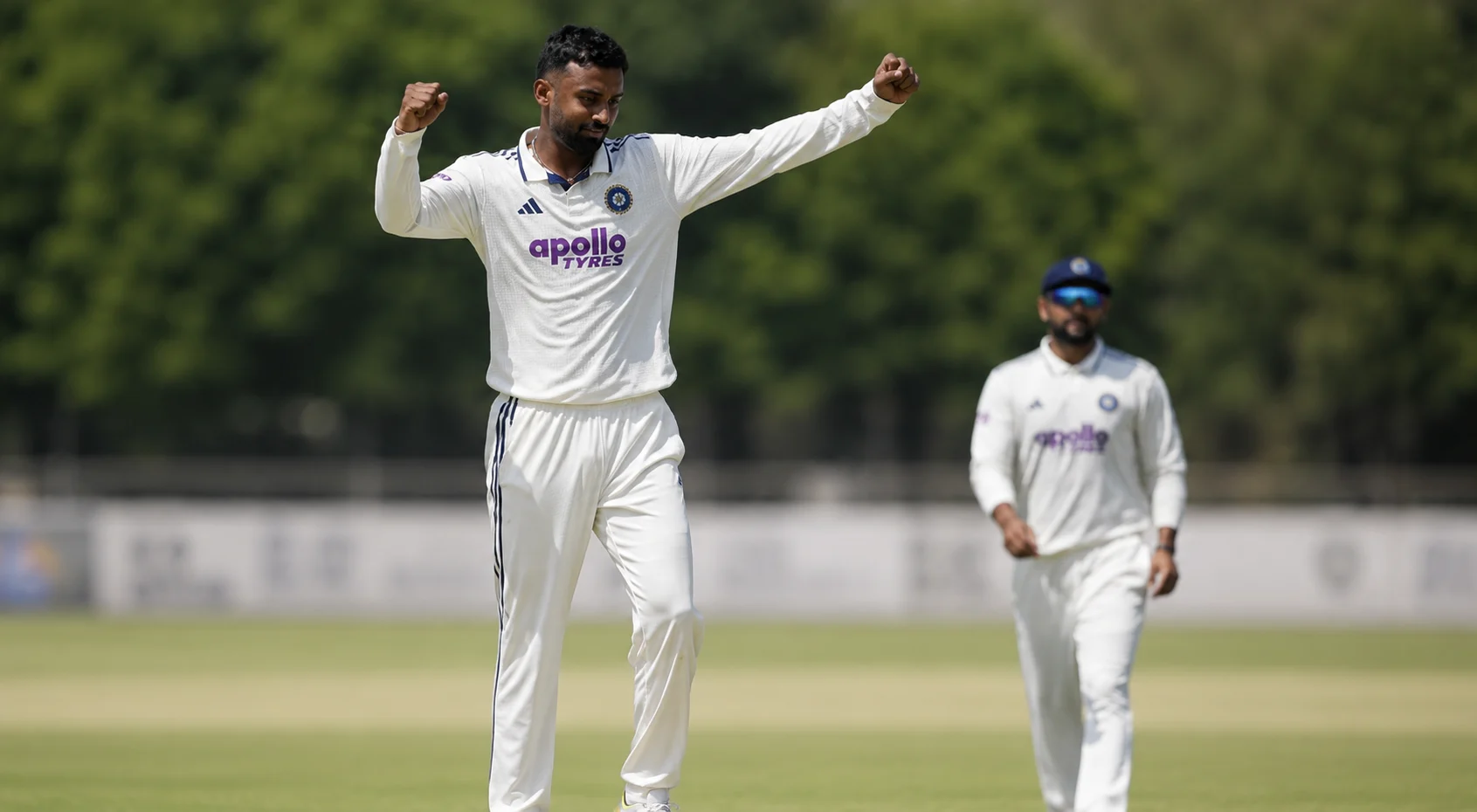 Manav Suthar Stars on Test Debut as India Tighten Grip Against Afghanistan
